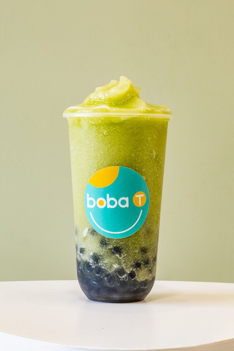 Slush tea vert avec perles de tapioca